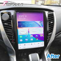 Vídeo del coche Android cámaras traseras viewdvd Player Para Mitsubishi Pajero Sport 2016 2017 2018 2019 GPS pantalla táctil del coche