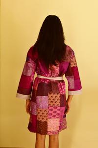 แจ็กเก็ต Kantha ใหม่ฤดูร้อนทำด้วยมือเสื้อโค้ทสั้นโบฮีเมียนสีล้วนชุดชายหาดลำลองหลากสีสำหรับฤดูหนาวผ้าฝ้ายลูกไม้ - Product Image 6