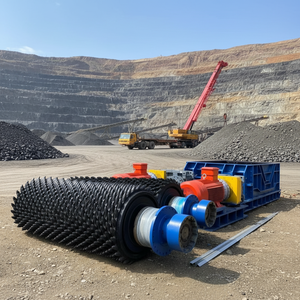 Concasseur à rouleaux pour gangue de charbon à livraison <span class=keywords><strong>rapide</strong></span> <span class=keywords><strong>en</strong></span> stock |   Concasseur de roche industriel prêt à être expédié pour les projets de préparation du charbon - Product Image 1