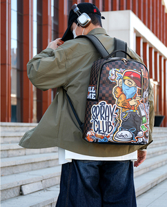 Tùy Chỉnh Đầy Đủ In Dấu Hình Ảnh Ba Lô Phun Mặt Đất Túi Giản Dị In Ấn Trường Ba Lô Người Đàn Ông Phụ Nữ - Product Image 6