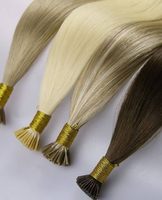 Extensions de cheveux brésiliennes en gros, 100 % naturelles, 18-30 pouces, à pointe en kératine, texture personnalisée, sans perte de cheveux
