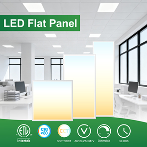 Commercial 1x4 FT LED Panel <strong>Light</strong>, 5 Wattage &amp; 5CCT Tunable Dimming <strong>Drop</strong> <strong>Ceiling</strong> <strong>Lights</strong> for Office and School - Product Image 2