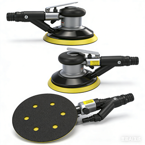 Lijadora Orbital Neumática Profesional de 6 Pulgadas (150 mm), 12000 RPM, Alto Torque, para Uso Automotriz - Product Image 5