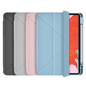 Étui de protection WiWU Defender en PU, support magnétique stable, angles variés, panneau époxy, fente cachée pour stylo en PVC pour tablettes iPad - Product Image 2