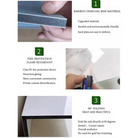 Alternative aux plaques de PVC effet marbre, panneaux muraux décoratifs en PVC marbre, feuilles de PVC marbre effet ardoise carbone, feuilles de PVC marbre UV