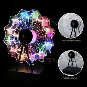 Verres à shot rechargeables personnalisables avec logo gratuit, 12 tasses, plateau de <span class=keywords><strong>service</strong></span> métallique, LED décorative, jetable, pour boîte de nuit, bar, porte-vin - Product Image 6