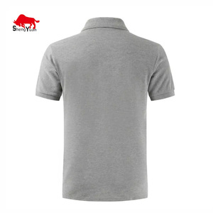 定制刺绣印刷公司制服企业工作标志品牌设计男士高尔夫球衣 - Product Image 4