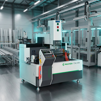 Fresadora CNC de Alta Precisión para Perfiles de Aluminio, Equipo de Fresado CNC Industrial para la Fabricación de Puertas y Ventanas de Aluminio