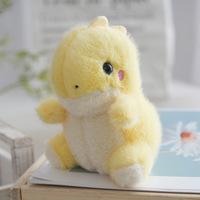 En gros Mini Porte-clés Peluche Dinosaure 3D Kawaii Doux et Moelleux, Pendentif de Sac à Dos, Breloque de Sac