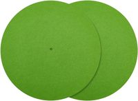 Tapis de protection en feutre fait main écologique classique de 12 pouces, antistatique, pour tourne-disque vinyle professionnel, design personnalisé
