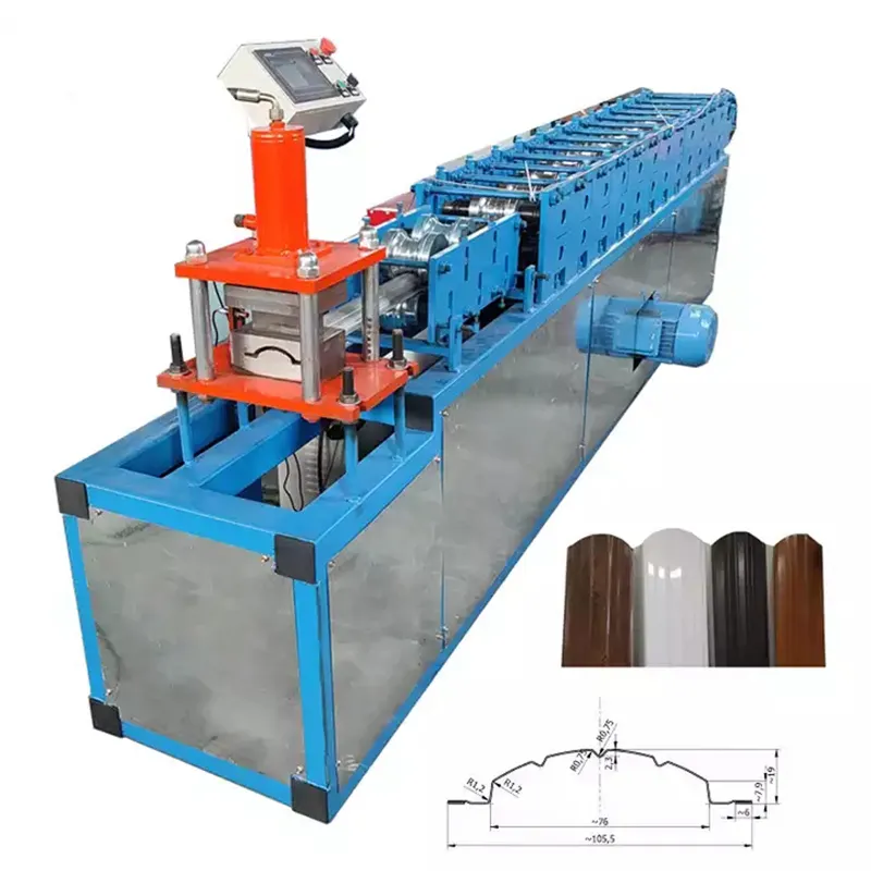Iron Palisade Fencing Panels Roll Forming Machine Dura Fence Sheets Forming Machinery