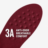 Semelles intérieures en PU AureRight avec soutien de la voûte plantaire, antichoc, écologiques, durables, respirantes, lavables, unisexes pour la marche et la course