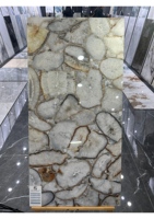 Tout nouveau vente directe d'usine moderne antidérapant ligne d'or carreaux de marbre noir 600*1200 adapté au restaurant de sol de mur intérieur