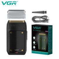Rasoir électrique rechargeable professionnel à lame unique VGR V-353 pour hommes