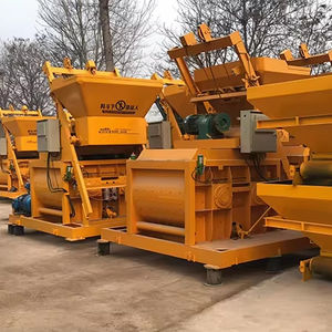 Stasiun Konstruksi Teknik Berkualitas Tinggi, <span class=keywords><strong>Mixer</strong></span> Beton Otomatis Tipe 500, Stasiun Produksi Beton Semen - Product Image 4