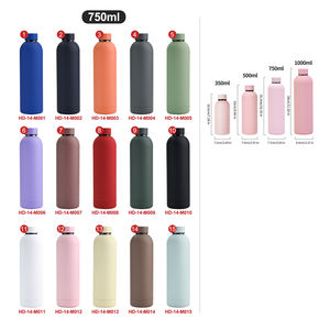 Customize Logo 500ml 750ml 304/201 Stainless Steel Vacuum Insulated Sports <b>Thermal</b> Bottle 12-24 Hours <b>Thermal</b> Insulation - Product Image 3