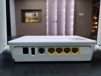 BRMC Modem WIFI Dual Band, ONU Modem WIFI XPON ONT GEPON 4GE + 1TEL + 1USB 2.4G 5G 5dbi 6 Dual Band