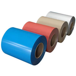 Bobina de acero galvanizado con recubrimiento de color Dx51d de 0.2 mm, azul Ral, estándar EN Z121 Z180 para láminas corrugadas - Product Image 3