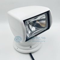 Projecteurs LED marins étanches à télécommande pour yachts et bateaux 12V/24V, lampes halogènes, projecteur de pêche