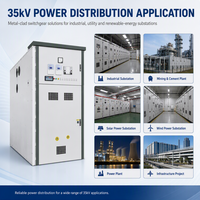 Appareillage de commutation électrique industriel intérieur ZHUOLI KYN61, tension nominale 40,5 kV, IP4X, 50 Hz, métal, 630-2000 A, certifié IEC