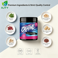 Poudre d'électrolytes et de créatine aux baies mélangées OEM – Complément alimentaire quotidien pour adultes, soutien à la récupération et à l'hydratation après l'entraînement en salle de sport