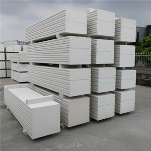 Panel dinding beton garansi 5 tahun blok Alc konstruksi berongga Panel dinding PVC Alc gaya desain industri