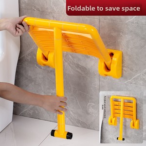 Siège <span class=keywords><strong>de</strong></span> sécurité portable, pliant, en Nylon, <span class=keywords><strong>pour</strong></span> maison, <span class=keywords><strong>salle</strong></span> <span class=keywords><strong>de</strong></span> bains, douche, barres <span class=keywords><strong>de</strong></span> prise, chaise murale <span class=keywords><strong>pour</strong></span> soins des personnes âgées, livraison en chine - Product Image 3
