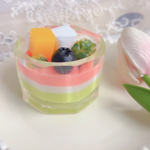 Creative Fruit Bubble Tea Cup-shaped TPR <b>Squishy</b> Toy Sticky Stress Relief Gift for Kids Adults Relax Time Decompression Toys - Product Image 3