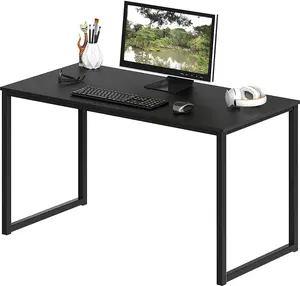 Rechthoekige Mdf Home Office Desks In Hoogte Verstelbaar Stalen Bureau Frame
