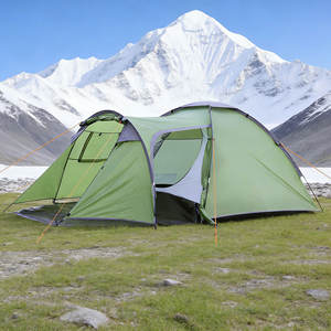 Carpa Familiar Ligera para Acampar y Viajar al Aire Libre, Carpa Impermeable Portátil para 3 Personas con Porche Delantero - Product Image 3