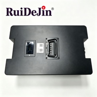 Batterie au lithium parallèle extensible et empilable à succès avec chargeur pour flotte de robots AGV et robots compacts d'entrepôt