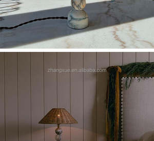 Bostone doğal mermer masa lambası çalışma odası yatak odası başucu lambası mantar ev dekorasyon - Product Image 6