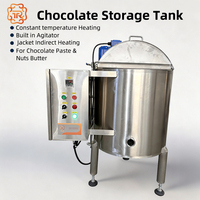 Cuve de stockage et de fusion de chocolat à double enveloppe chauffante TUORONG, à température constante