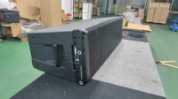 HDL50A 4K Sistema de Sonido Line Array Activo, Accesorios Metálicos para Colgar, Caja de Madera Contrachapada, Caja de Altavoz 1:1, Soporte de Software Original