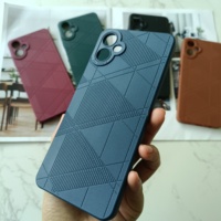 Étui en TPU gaufré double face avec logo personnalisé E11 pour SAM A13, souple, coloré, magnétique, étanche, antichoc, avec sangle pour téléphone portable