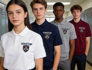 Uniformi Scolastiche Estive Personalizzate: Polo per <span class=keywords><strong>Scuole</strong></span> Superiori Europee e Americane - Product Image 3
