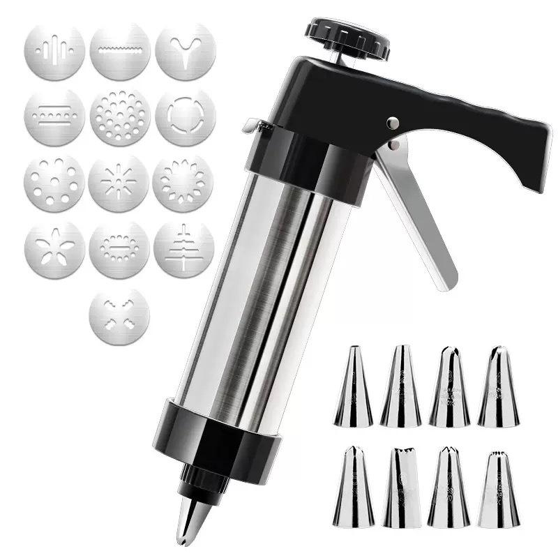 white Stainless steel biscuit machine-13 pieces