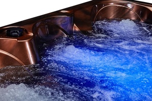 Vente en gros de baignoire spa extérieure autoportante en acrylique spa pour maison/villa/hôtel - Product Image 4