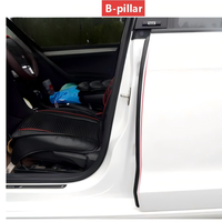 Joint d'étanchéité automobile haute densité en EPDM auto-adhésif, étanche, anti-poussière et insonorisant pour portières, fenêtres et coffres de véhicules, à découper