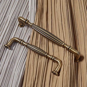 <span class=keywords><strong>Tiradores</strong></span> de Latón Antiguo para Gabinetes de Cocina, <span class=keywords><strong>Tiradores</strong></span> Vintage, Herrajes de Cocina en Bronce <span class=keywords><strong>Dorado</strong></span> <span class=keywords><strong>Envejecido</strong></span>, <span class=keywords><strong>Tiradores</strong></span> para Cajones - Product Image 3