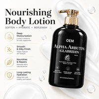 Lotion Corporelle Éclaircissante SPF 50+ 500ML Marque Blanche Parfum Frais Glutathion Niacinamide Curcuma Acide Kojique Hydratant Corporel