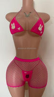 Vadulyer Source Factory Wholesale Popular Design 10 Color Can Pick Full Rhinestone Stripper Outfits