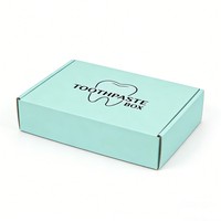 Boîte cadeau rigide recyclable faite à la main pour dentifrice avec séparateur, boîte à dentifrice en papier au design personnalisé, boîte d'expédition cadeau personnalisée