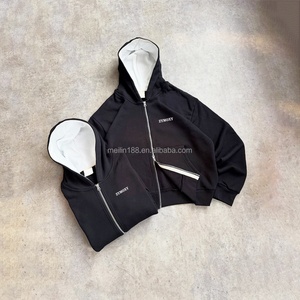 Ensemble de survêtements personnalisés unisexe du fabricant – Pantalon de jogging ample et sweat à capuche ajustables – Survêtement de jogging oversize épais - Product Image 2