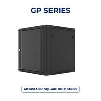 Armoire murale pré-assemblée prête à l'emploi 19 pouces, coffret réseau mural peu encombrant en aluminium pour système de centre de données FTTH et bureau