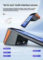 Terminal Punto de Venta Todo en Uno NORGEE NG80T con Pantalla Táctil de 8 Pulgadas, Pago NFC, Android 14, 8 Núcleos a 2.0GHz, 4+64GB, Escáner de Código de Barras, en Stock
