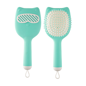 Herramienta de peinado multiusos personalizada, cepillo de pelo de moda para niños, cepillo de nailon iónico compacto con cojín para <span class=keywords><strong>horarios</strong></span> ocupados - Product Image 3