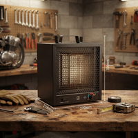Calentador Eléctrico para Garaje, 560 Pies Cuadrados Calentador Eléctrico de 19,107 BTU, 5,600W, 240V, con Cable de 6 Pies y Asa de Transporte, Fabricante OEM