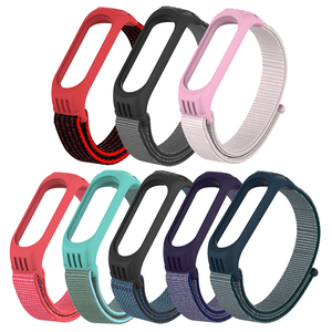 <span class=keywords><strong>Para</strong></span> Xiaomi <span class=keywords><strong>5</strong></span> 4 3 <span class=keywords><strong>correa</strong></span> de deporte de moda Nylon bucle reloj inteligente <span class=keywords><strong>Mi</strong></span> banda <span class=keywords><strong>5</strong></span>/ - Product Image 1