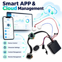 Modul AI Terhubung ke Cloud dengan Mikrofon Ganda, Mata Dinamis, Pengisian Daya Tipe-C, Pembaruan OTA untuk Proyek Mainan Berbicara Pintar